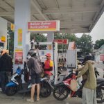Pasokan BBM Di SPBU Shell Masih Langka