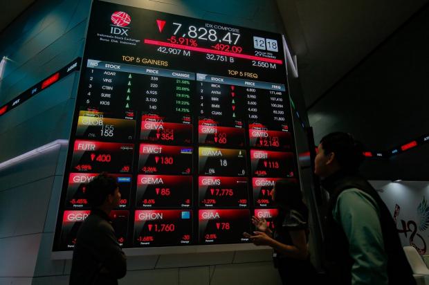 Pasar Saham Bergejolak: IHSG Terperosok Ke Zona Merah